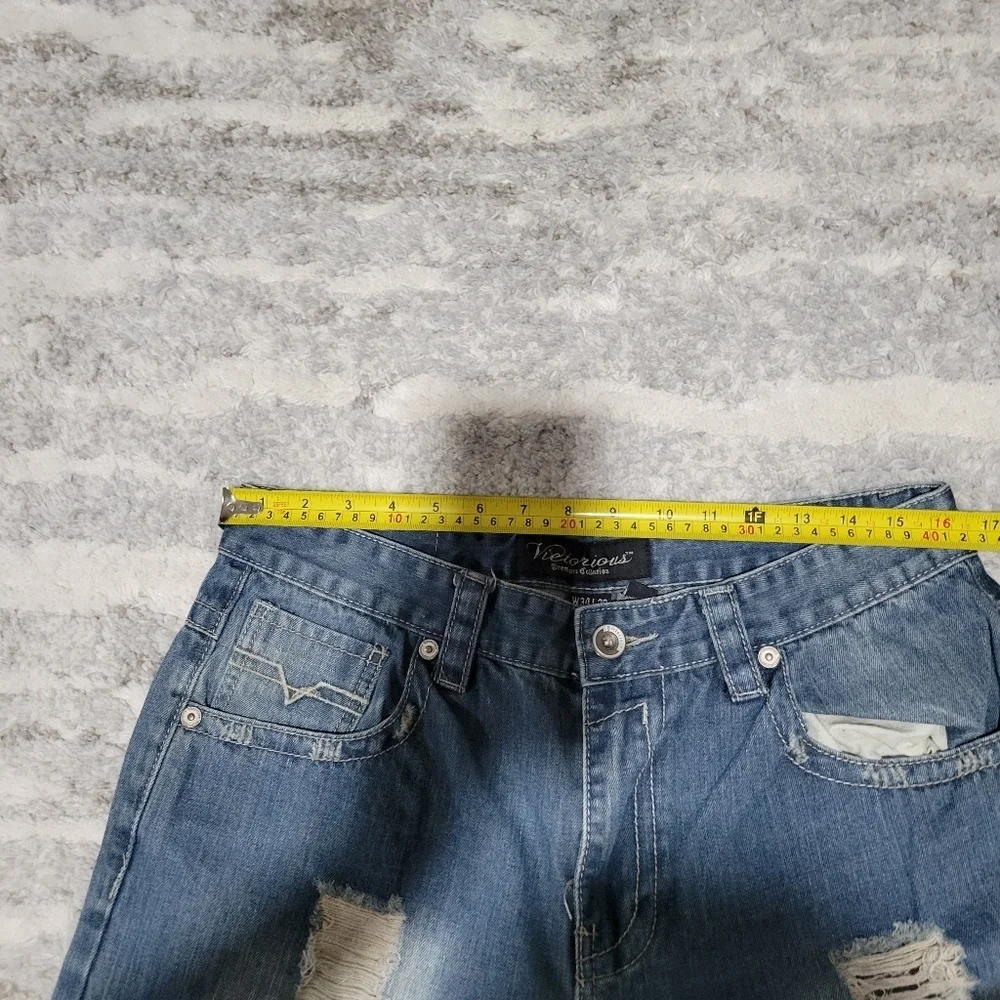 Victorious Men's Blue Jeans - Picture 12 of 15
